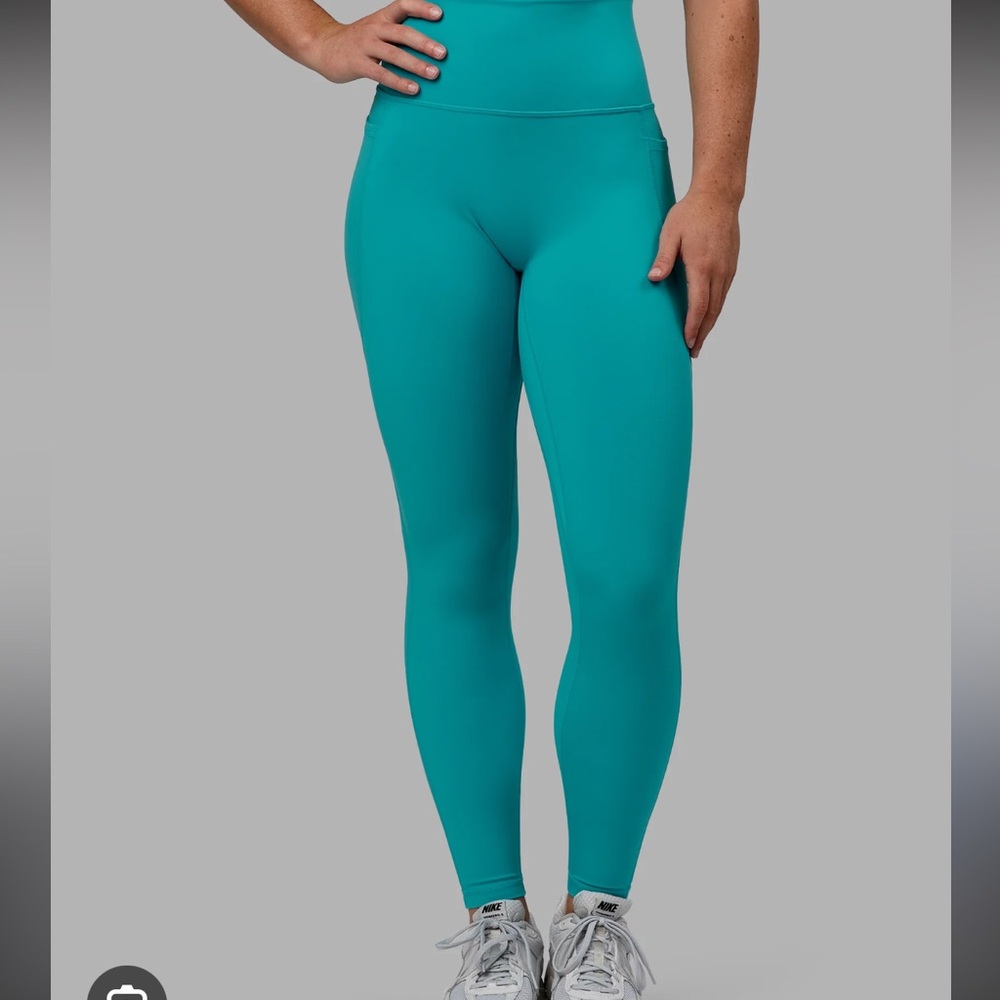 LSKD Teal High-Waist Leggings